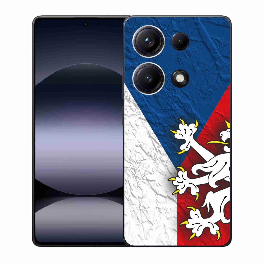 Gélový kryt mmCase na Xiaomi Redmi Note 14S - slovenská vlajka 1