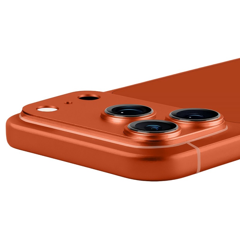OBAL:ME Camera Island Ochrana objektívu pre Apple iPhone 17 Pro Cosmic Orange