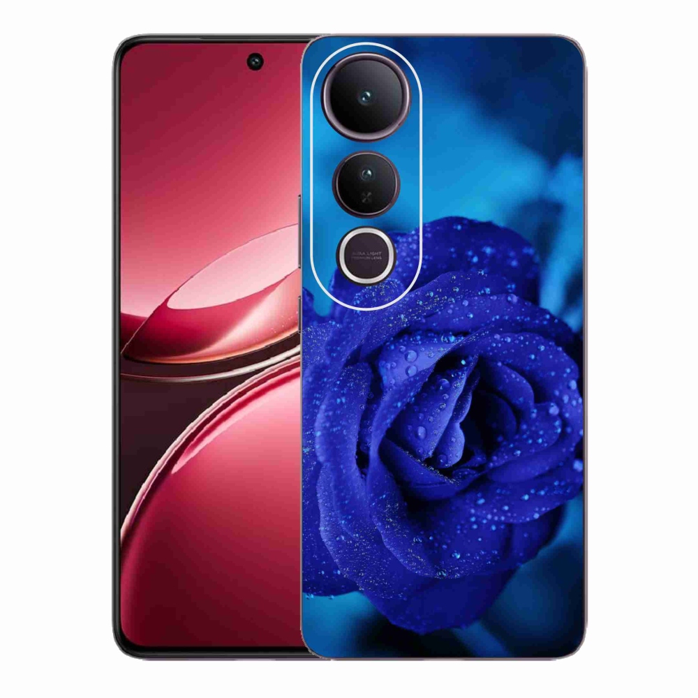 Gélový kryt mmCase na Vivo V50 Lite 4G/5G - modrá ruža