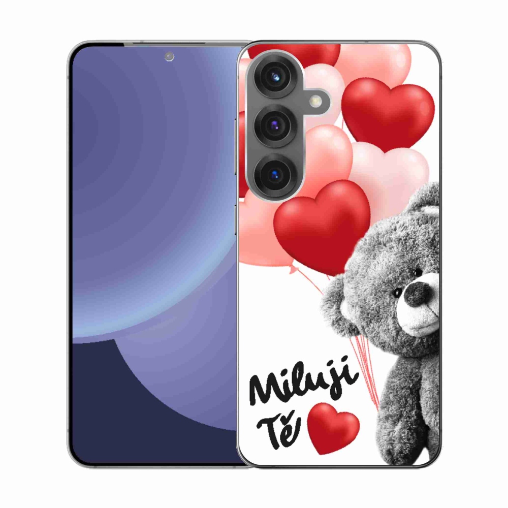 Gélový kryt mmCase na Samsung Galaxy S25 - milujem Ťa