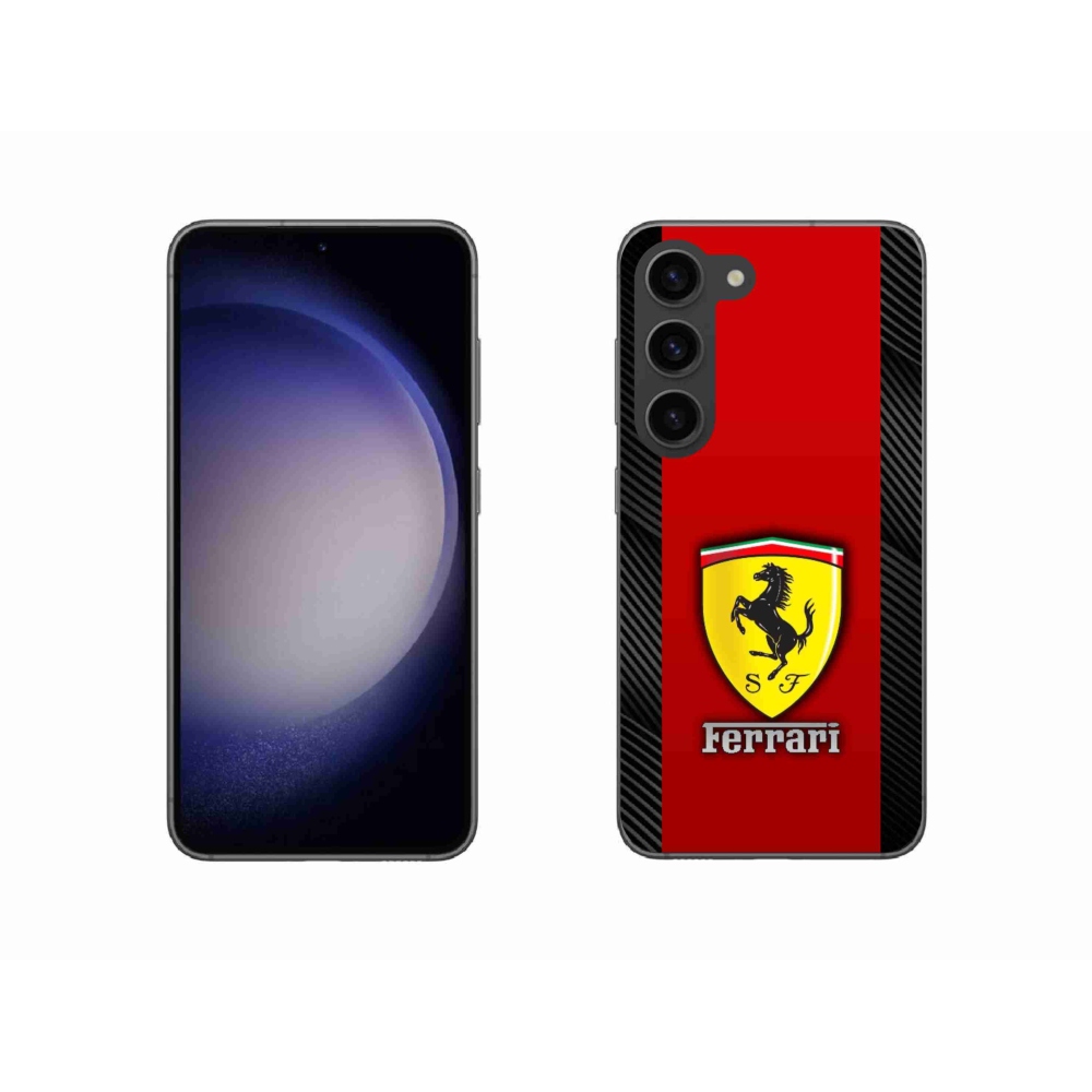 Gélový kryt mmCase na Samsung Galaxy S23 5G - ferrari