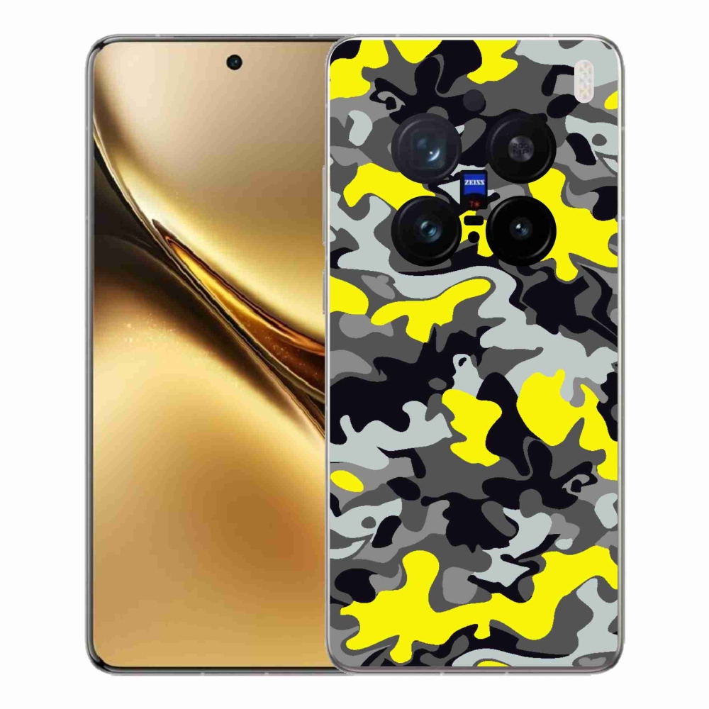 Gélový kryt mmCase na Vivo X200 Pro 5G - maskáčový vzor 6