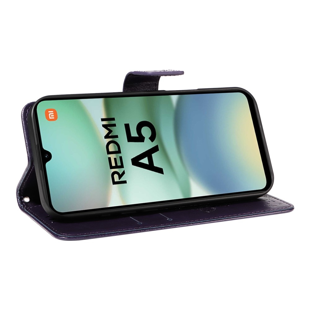 Trees knižkové puzdro na Xiaomi Redmi A5 (173.45x79.35x8.45mm) - tmavofialové