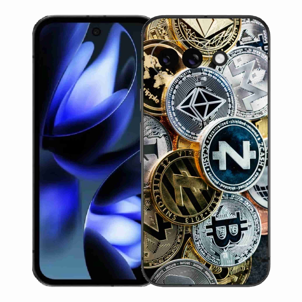 Gélový kryt mmCase na Google Pixel 9a - kryptomeny