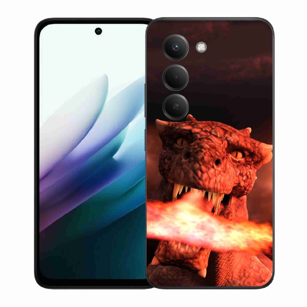 Gélový kryt mmCase na Xiaomi Redmi 15 4G/5G (171mm) - drak