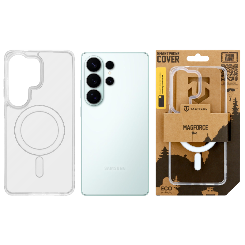 Taktický kryt MagForce pre Samsung Galaxy S26 Ultra Transparent