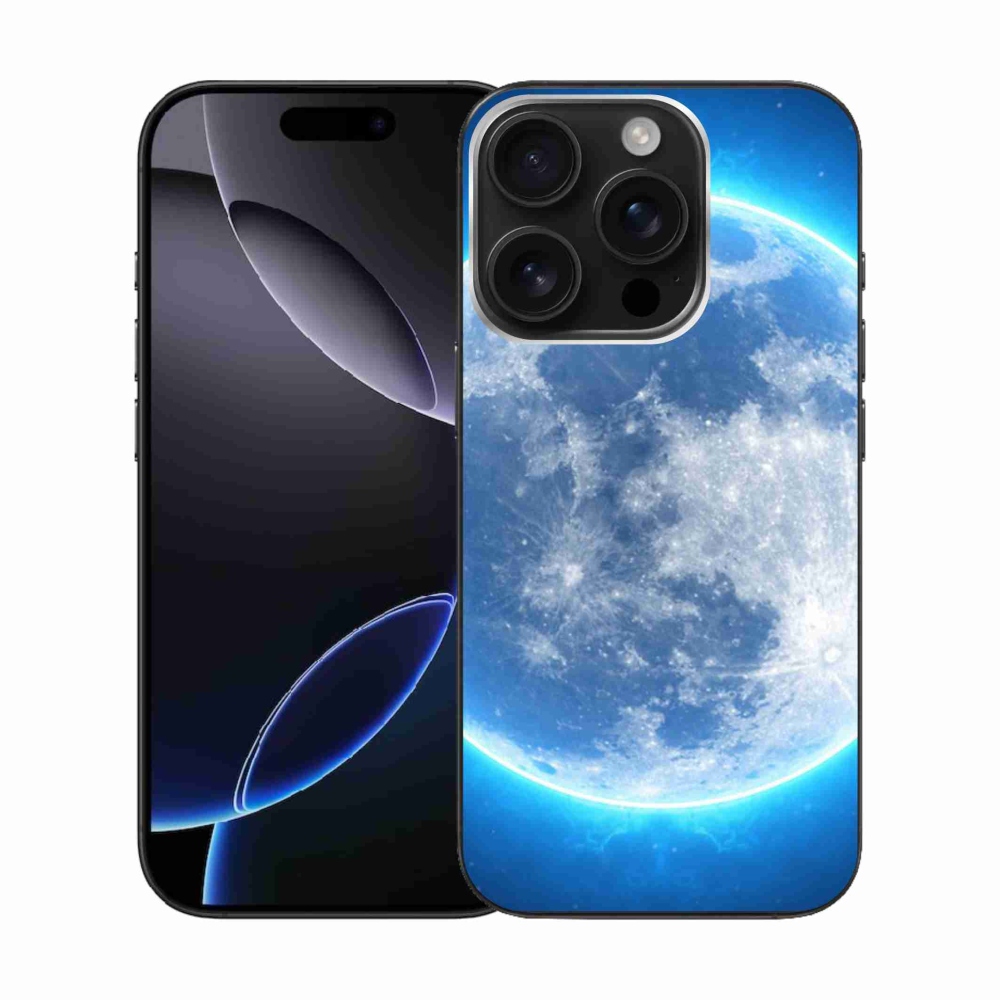 Gélový obal mmCase na iPhone 16 Pro - zemegule