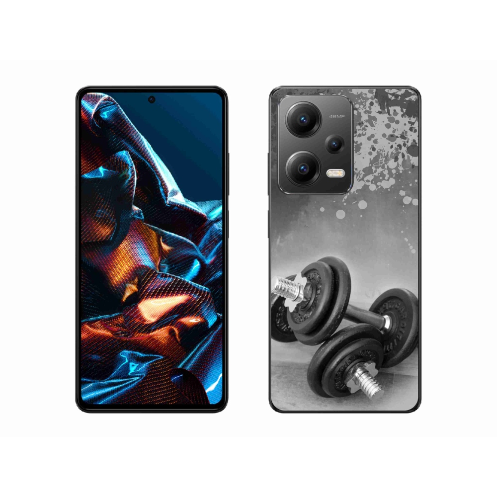 Gélový kryt mmCase na Xiaomi Redmi Note 12 Pro 5G - činky 1