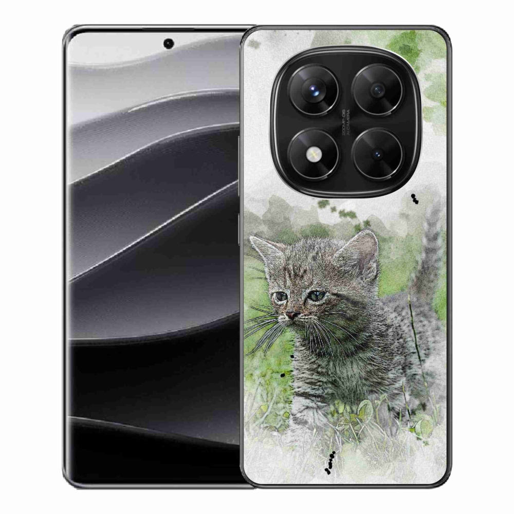 Gélový kryt mmCase na Xiaomi Redmi Note 14 Pro 5G/Poco X7 5G - roztomilé koto 1