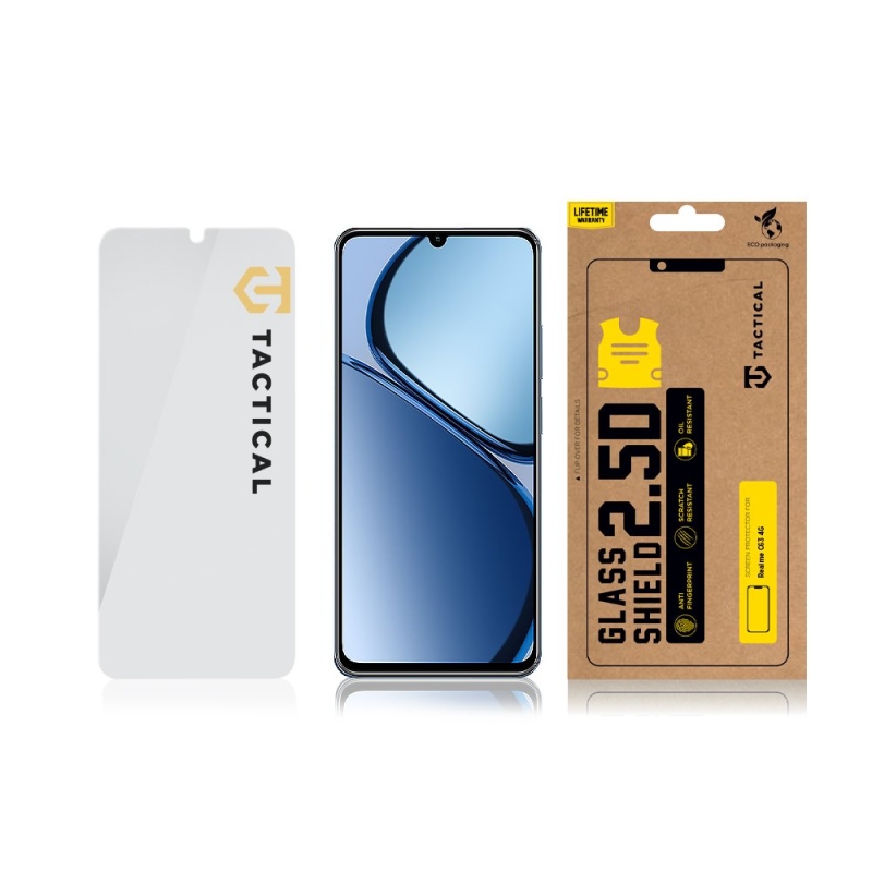 Tactical Glass Shield 2.5D sklo pre Realme C63 4G Clear