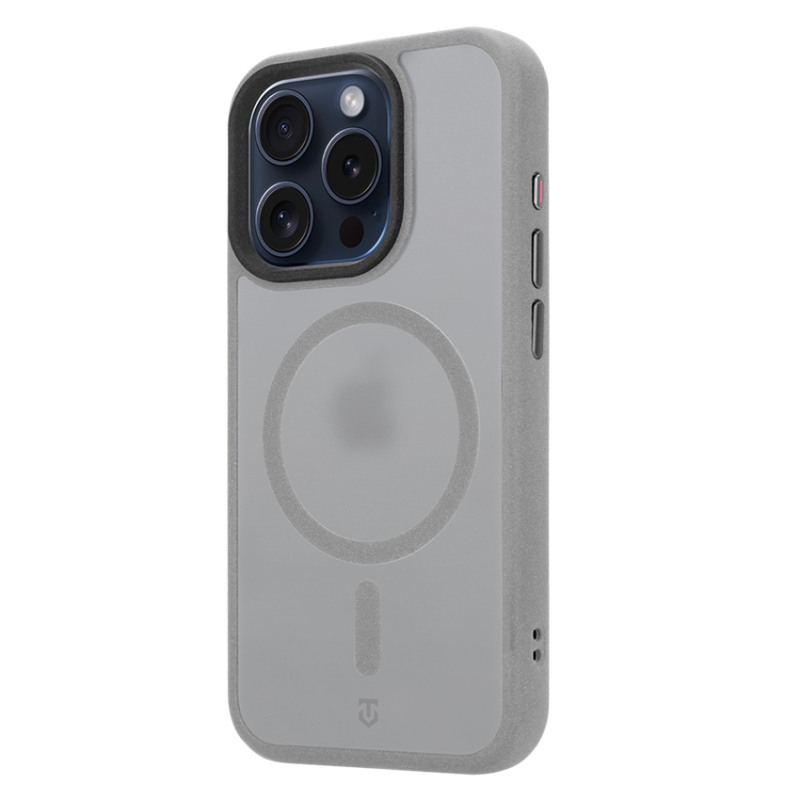 Tactical MagForce Hypersand puzdro pre Apple iPhone 15 Pro, svetlošedé