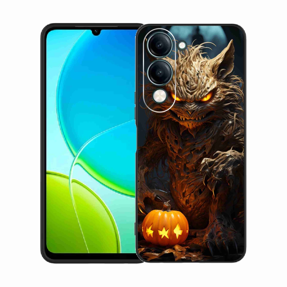 Gélový kryt mmCase na Vivo Y29s 5G - halloweenska príšera