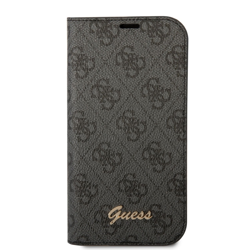 Guess PC/TPU 4G Metal Camera Outline Book Puzdro pre iPhone 14 Pro Black