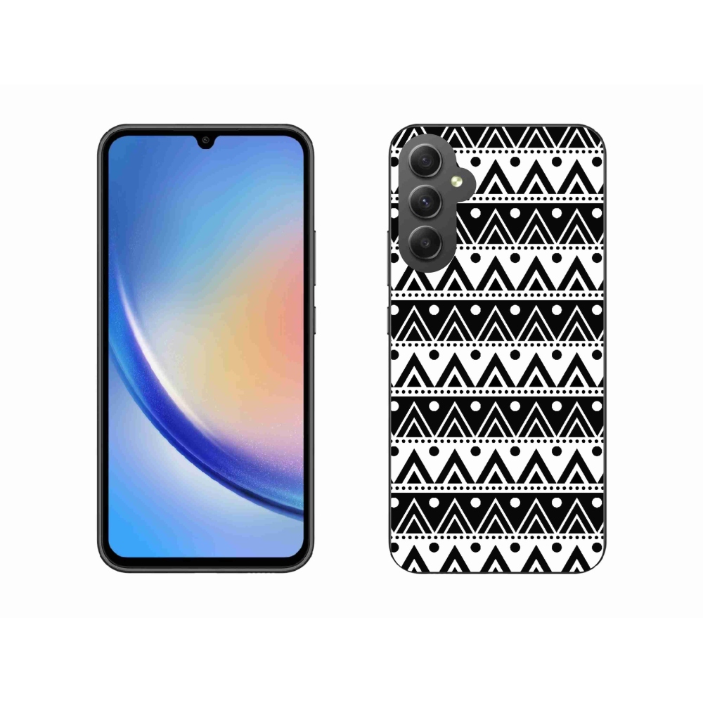 Gélový kryt mmCase na Samsung Galaxy A34 5G - abstraktný motív 29