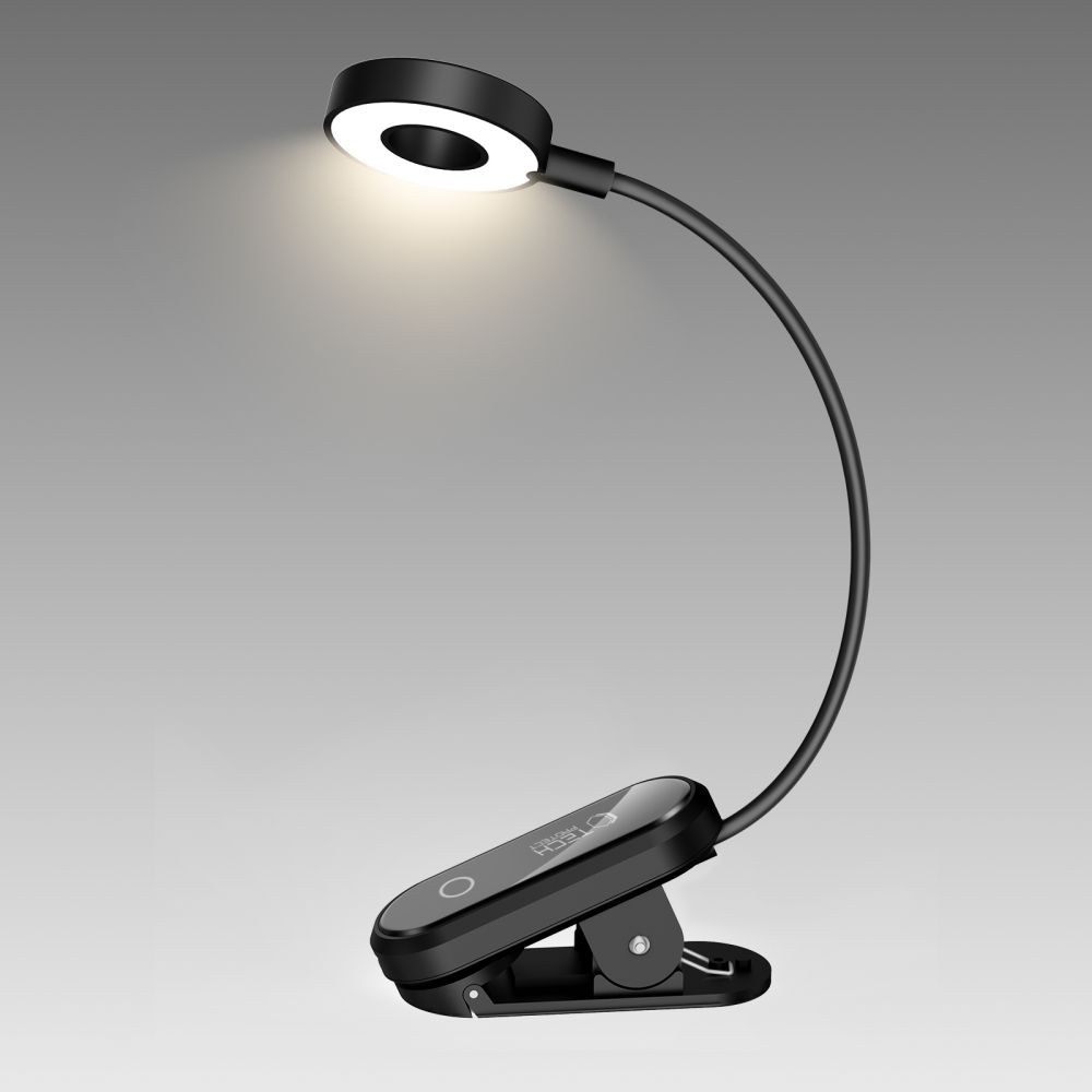 Tech-Protect LL100 LED lampička na čítanie s klipsom